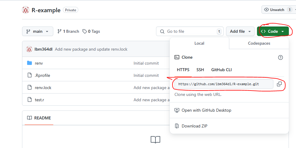 Where to copy URL from